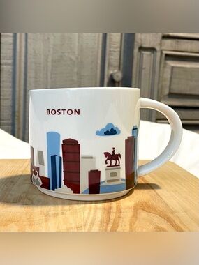 STARBUCKS Boston “You Are Here” Collection - Coffee/Tea Mug/Cup- 2015 - 14 oz
